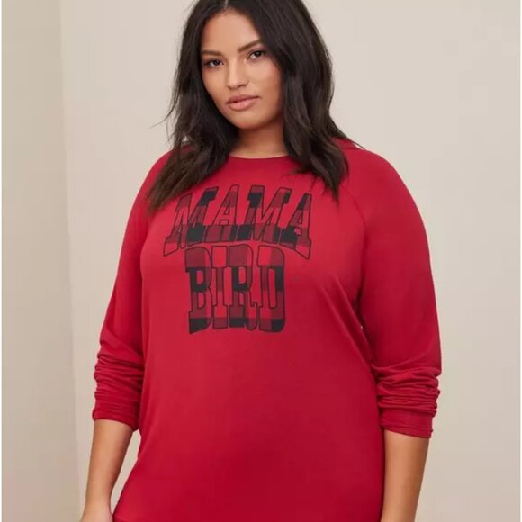 Torrid soft Mama Bird sweater - Picture 3 of 6